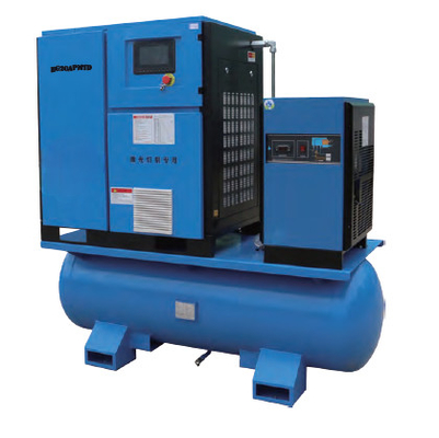 เครื่องอัดอากาศรวมขนาด 55kw สำหรับการตัดด้วยเลเซอร์ประสิทธิภาพสูง 16 บาร์