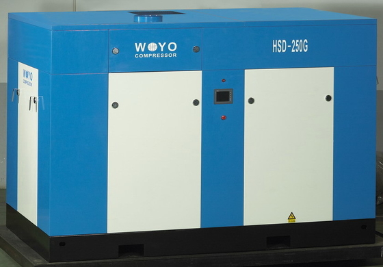 220V 60HZ เครื่องอัดอากาศแบบโรตารี่ 160kw คอมเพรสเซอร์โรตารี่อุตสาหกรรม
