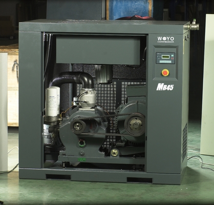 คอมเพรสเซอร์สกรูขนาดกะทัดรัด 0.7-1Mpa แรงดันสูง 15HP-60HP สามแรงดัน