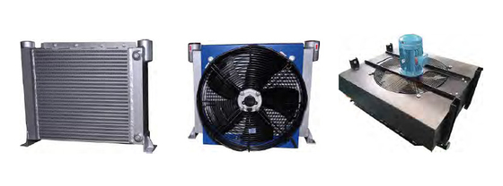 OEM อลูมิเนียมเพลทบาร์แลกเปลี่ยนความร้อนคูลเลอร์คอมเพรสเซอร์พัดลมแลกเปลี่ยนความร้อน