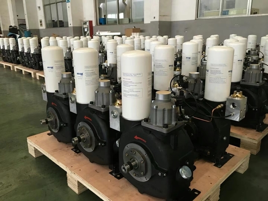 2850-5100rpm Compact Unit Airend 20-25HP ประหยัดพลังงาน Air End In Compressor